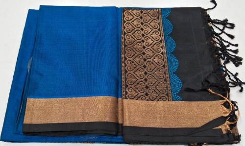 SOFT SILK SAREE WITH BLOUSE